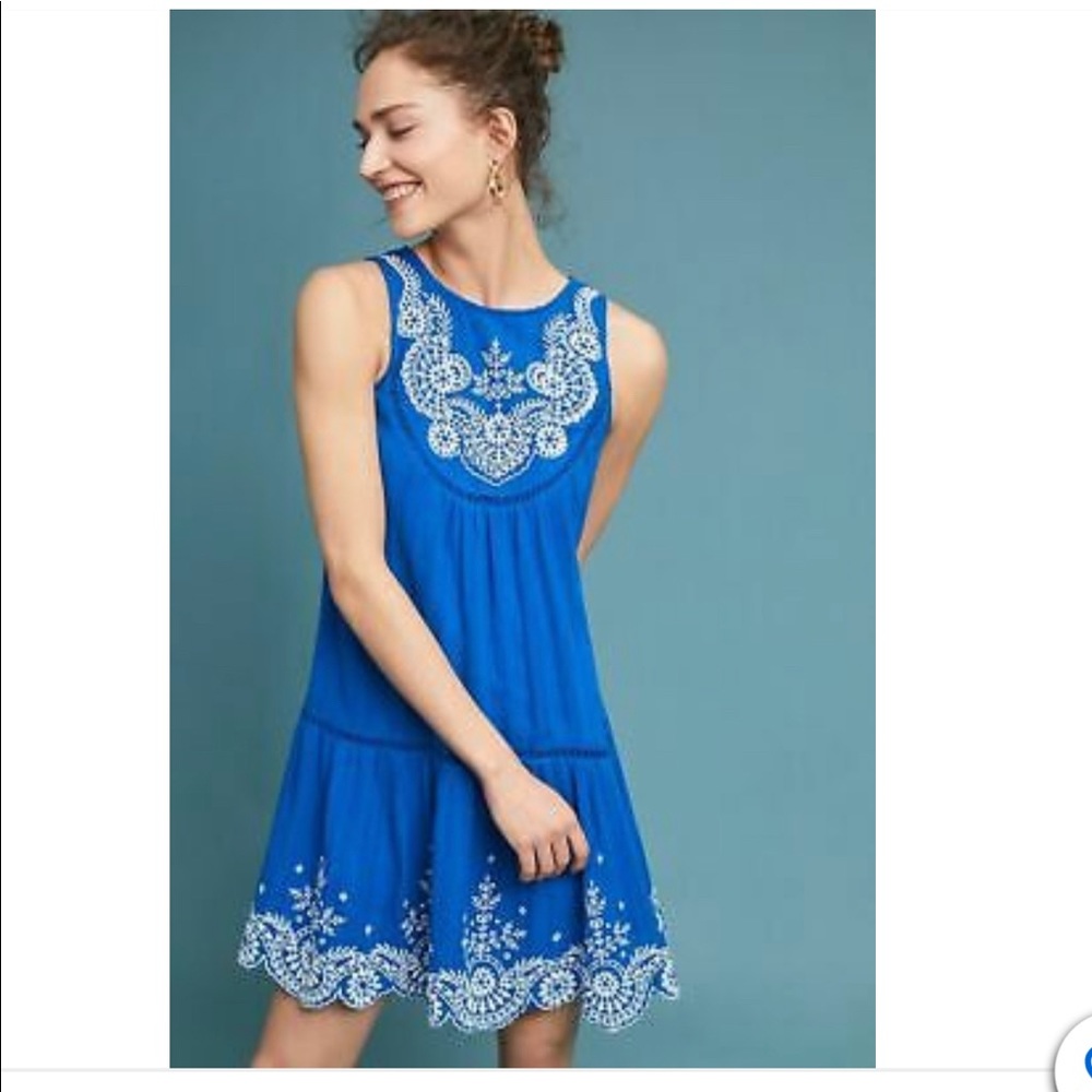 Meadow Rue | Wadden embroidered dress